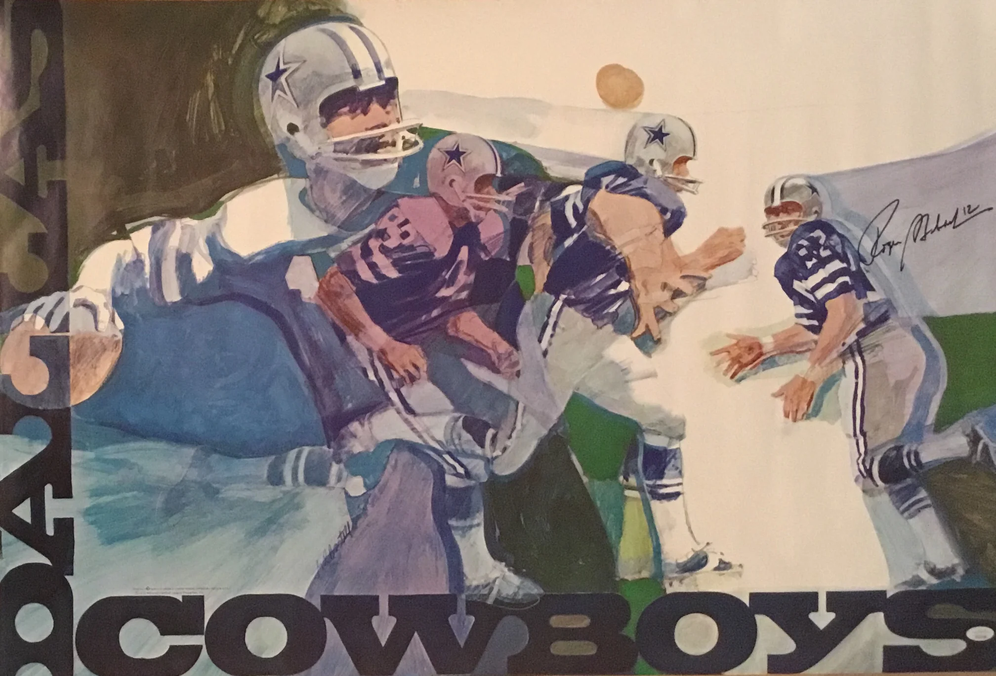 Dallas Cowboys 1972 (autographed)