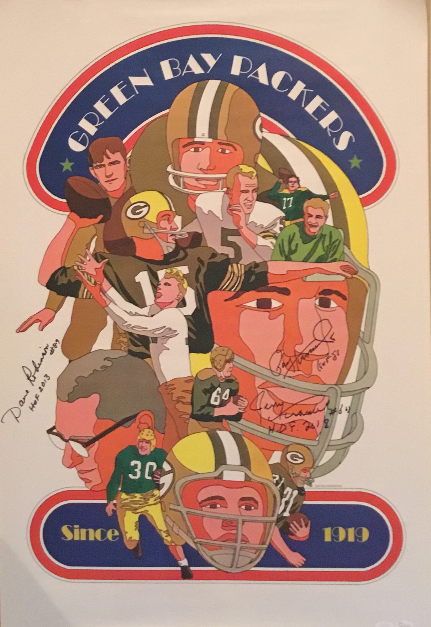 Green Bay Packers 1968 (autographed)