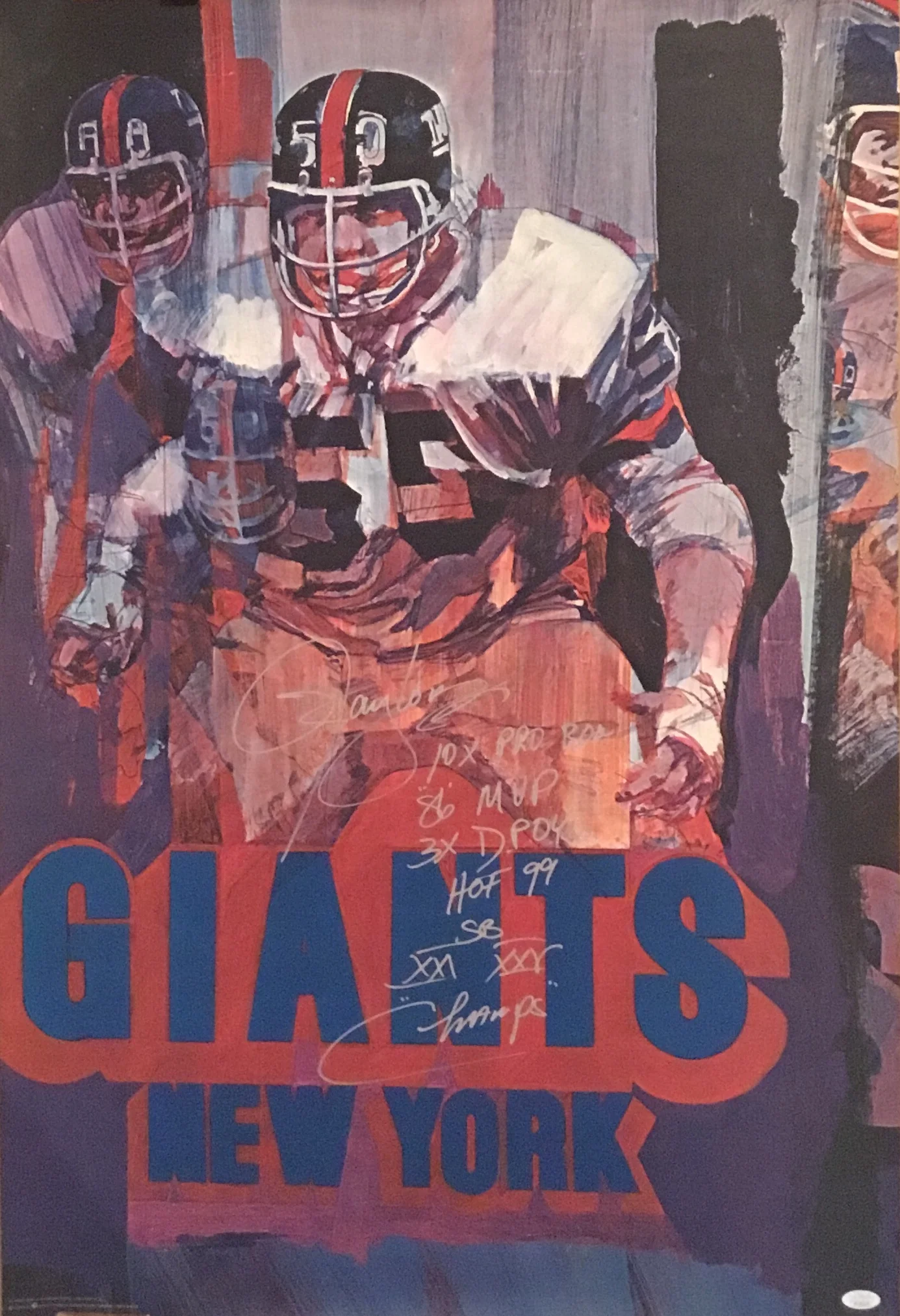 New York Giants 1972 (autographed)