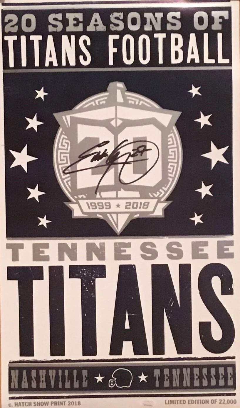 Tennessee Titans (autographed)