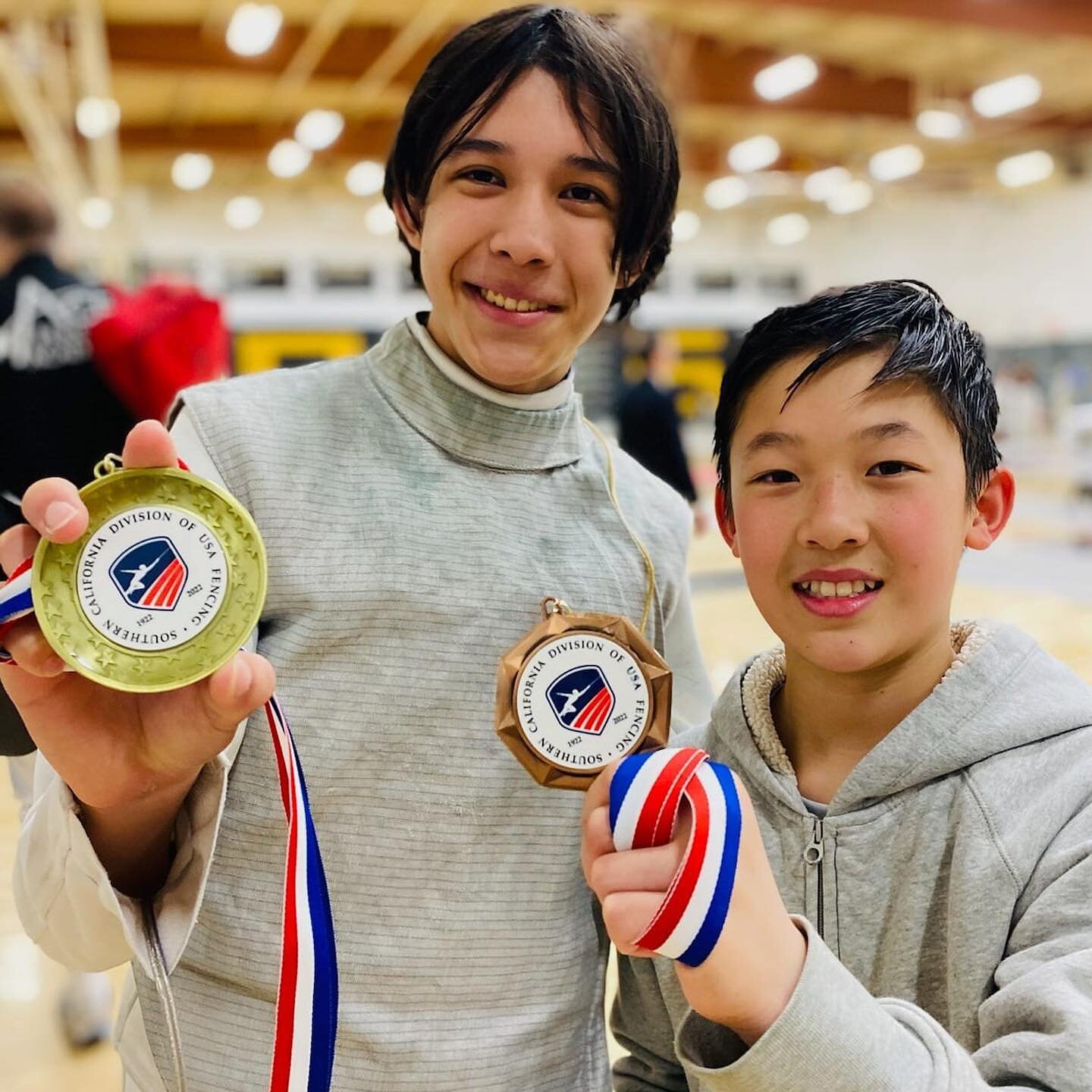 Wow what a weekend for the club!🔥 Matteo with the Gold, Ava with Silver, and Grant with Bronze. 

So proud of these fencers for their hard work in their training!👏🏼 #elitefencingclub