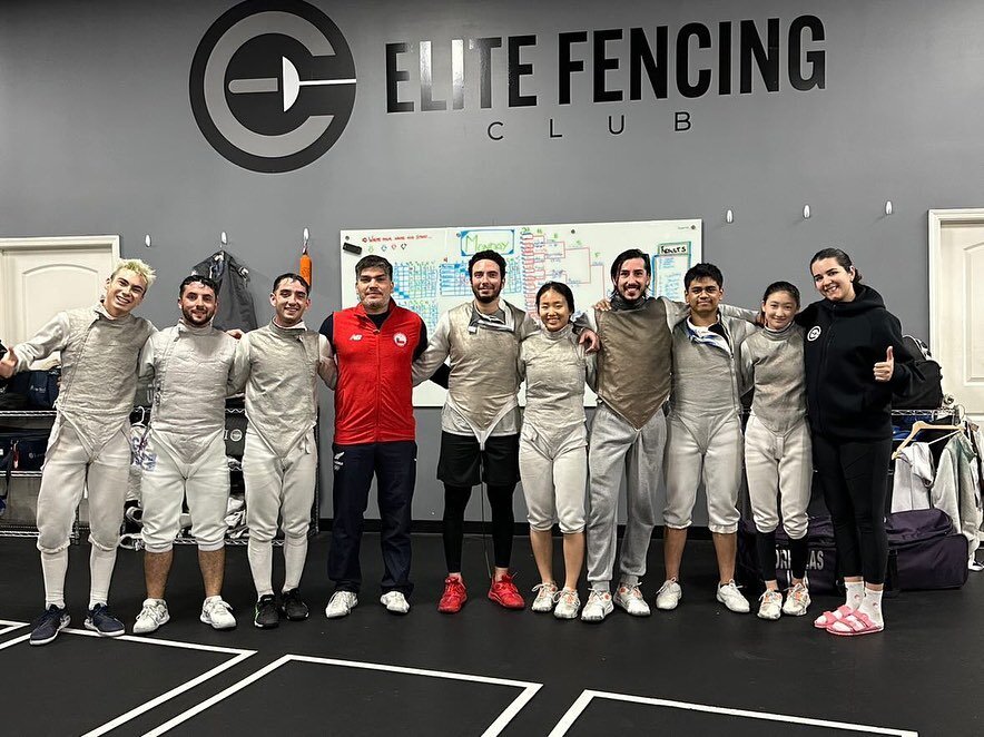 So amazing to train with the @florete_teamchile team this week!🔥🏆

We&rsquo;re so glad they were able to stop by and train with us&mdash; they pushed our fencers to level up! 

Grateful for this amazing community of international fencers🤺🖤 

#fen