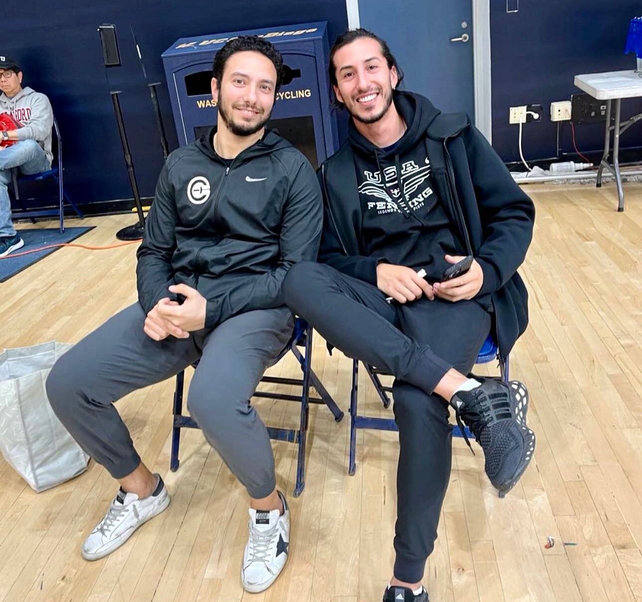 Whether it&rsquo;s on the floor training or coaching you from the sidelines, our EFC coaches are with you for every milestone🔥

Coach @tarek.f.ayad and Coach @jedifico pour their heart and soul into their fencing students and we&rsquo;re grateful fo