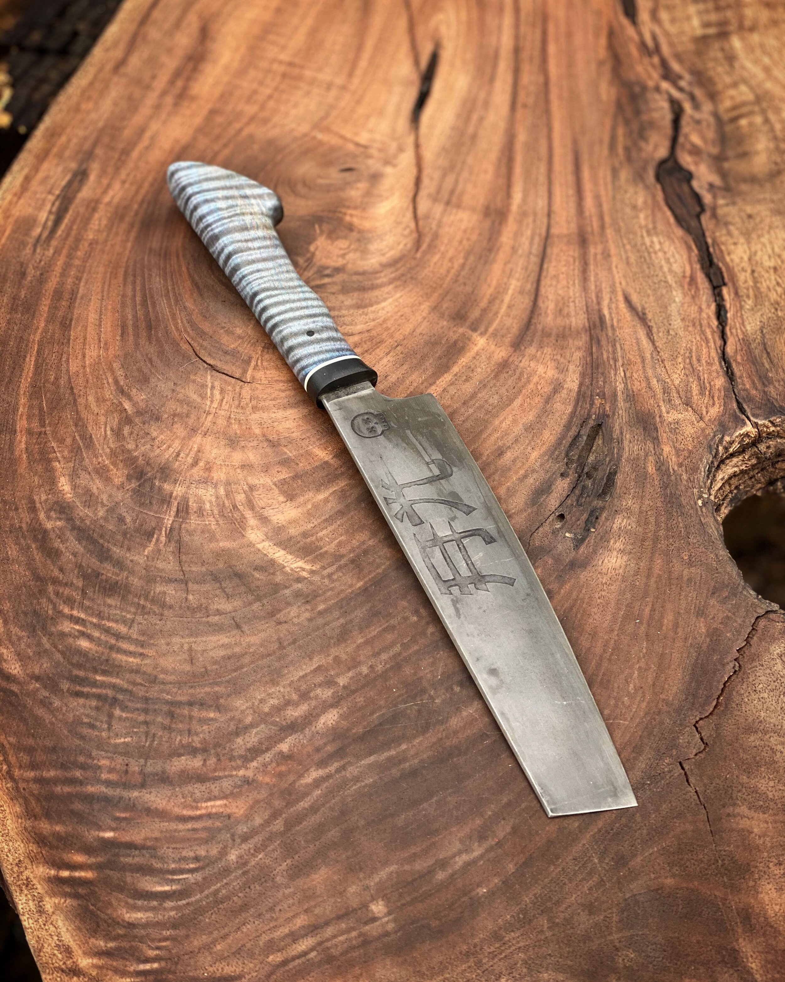 Sunlight/Moonlight Usuba Chef Knife - SOLD