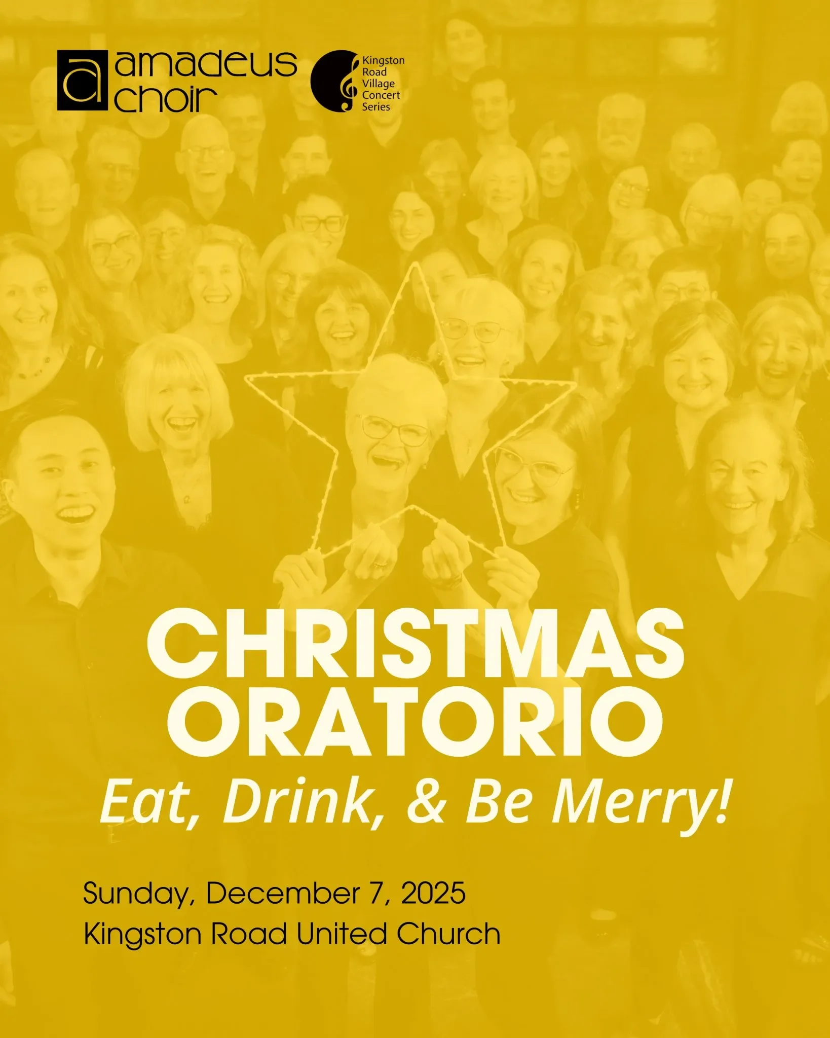 Amadeus Choir: J.S. Bach's CHRISTMAS ORATORIO