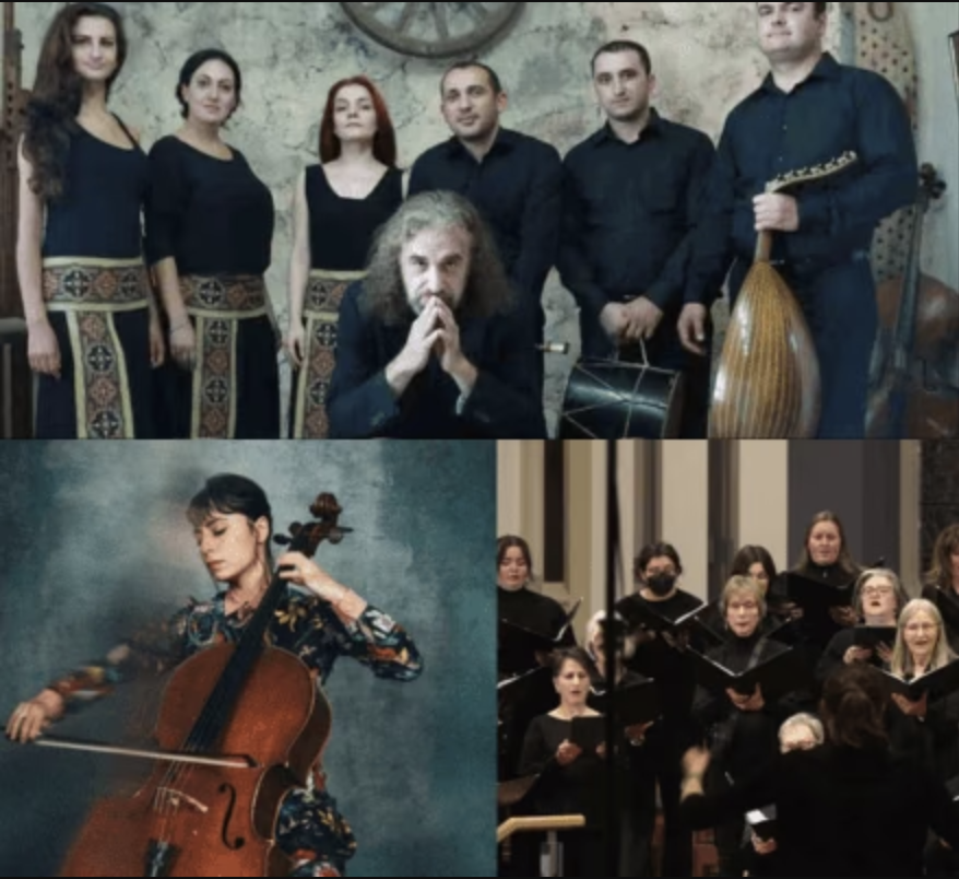Naghash Ensemble, Karen Ouzounian, and the Amadeus Choir