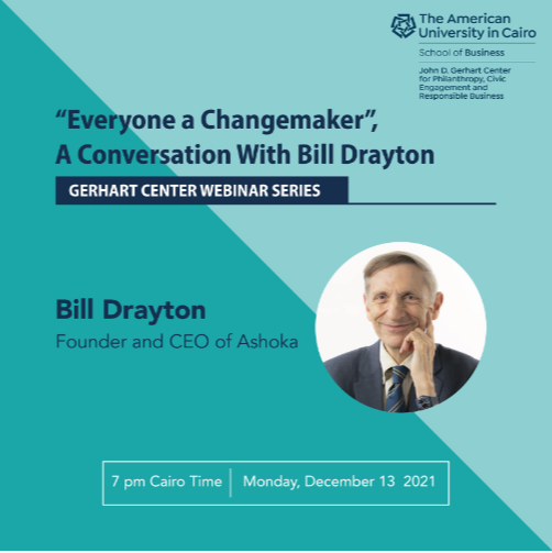 “Everyone a Changemaker,” A Conversation with Bill Drayton