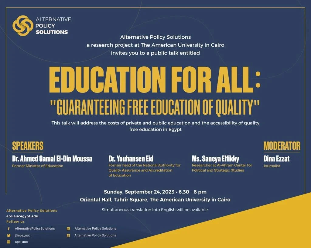 EDUCATION FOR ALL: "GUARANTEEING FREE EDUCATION OF QUALITY"