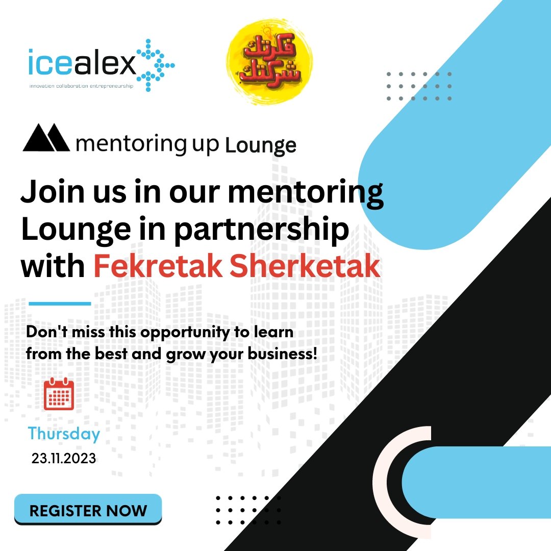 MENTORING LOUNGE IN PARTNERSHIP WITH FEKRETAK SHERKETAK