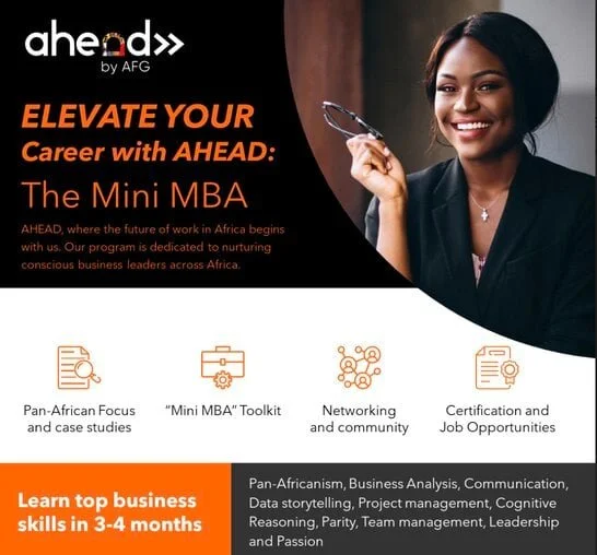 AFRICA FORESIGHT GROUP’S (AFG) AHEAD PROGRAM 2024 FOR YOUNG AFRICANS.