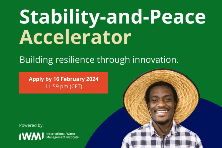 STABILITY AND PEACE ACCELERATOR PROGRAMME 2024 FOR STARTUPS AND INNOVATORS