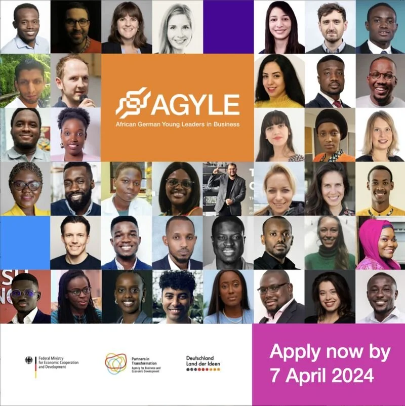 AFRICAN GERMAN YOUNG LEADERS IN BUSINESS (AGYLE) PROGRAMME 2024 FOR YOUNG AFRICAN LEADERS