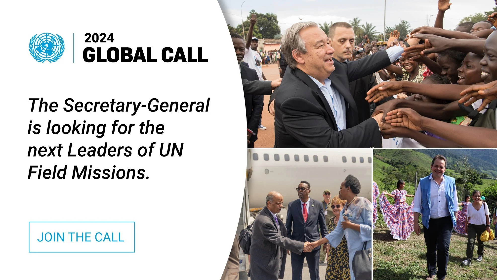 THE 2024 UN SECRETARY-GENERAL GLOBAL CALL CAMPAIGN FOR EXCEPTIONAL LEADERS