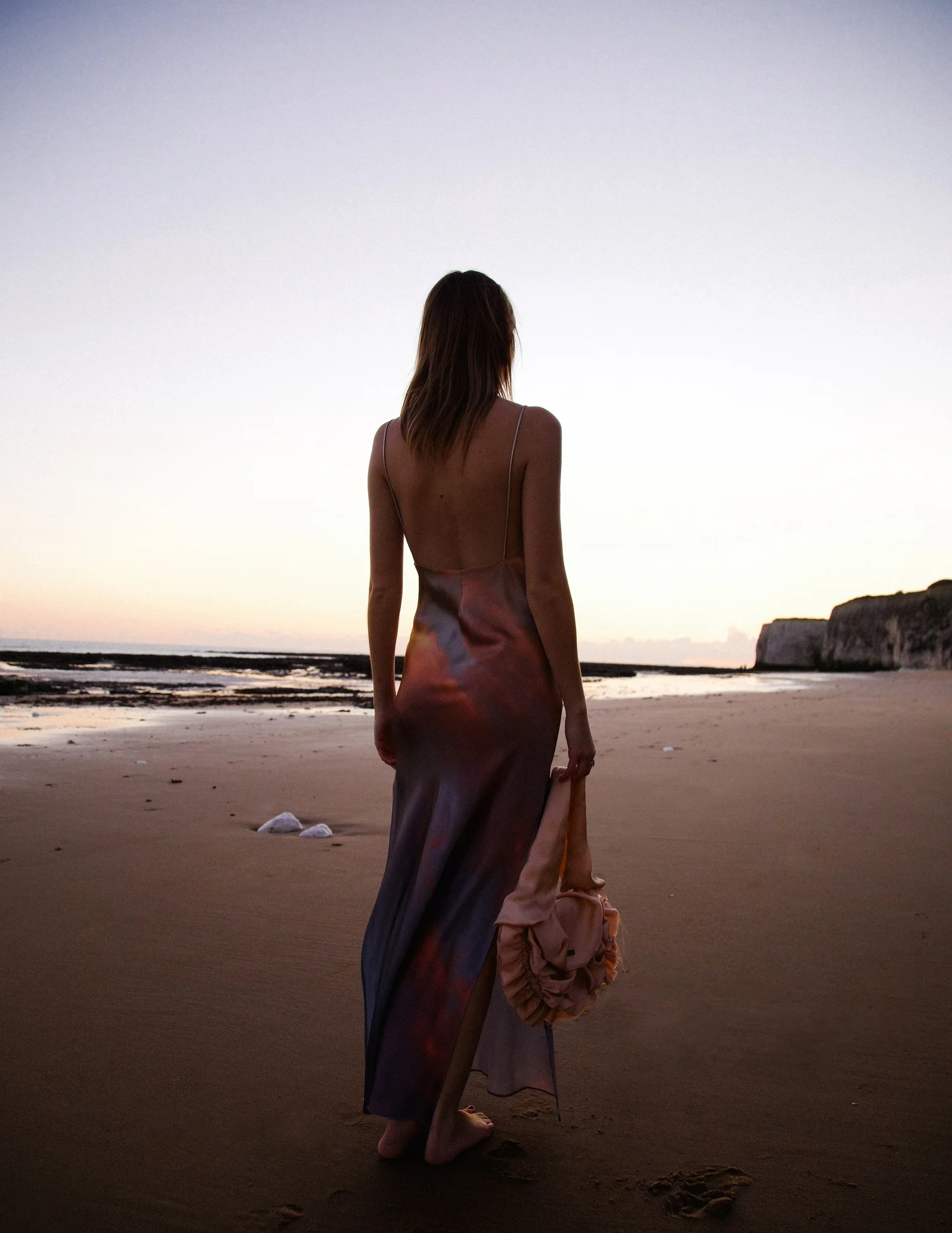 sachin and babi light blue dress Racerback Slip Maxi Dress