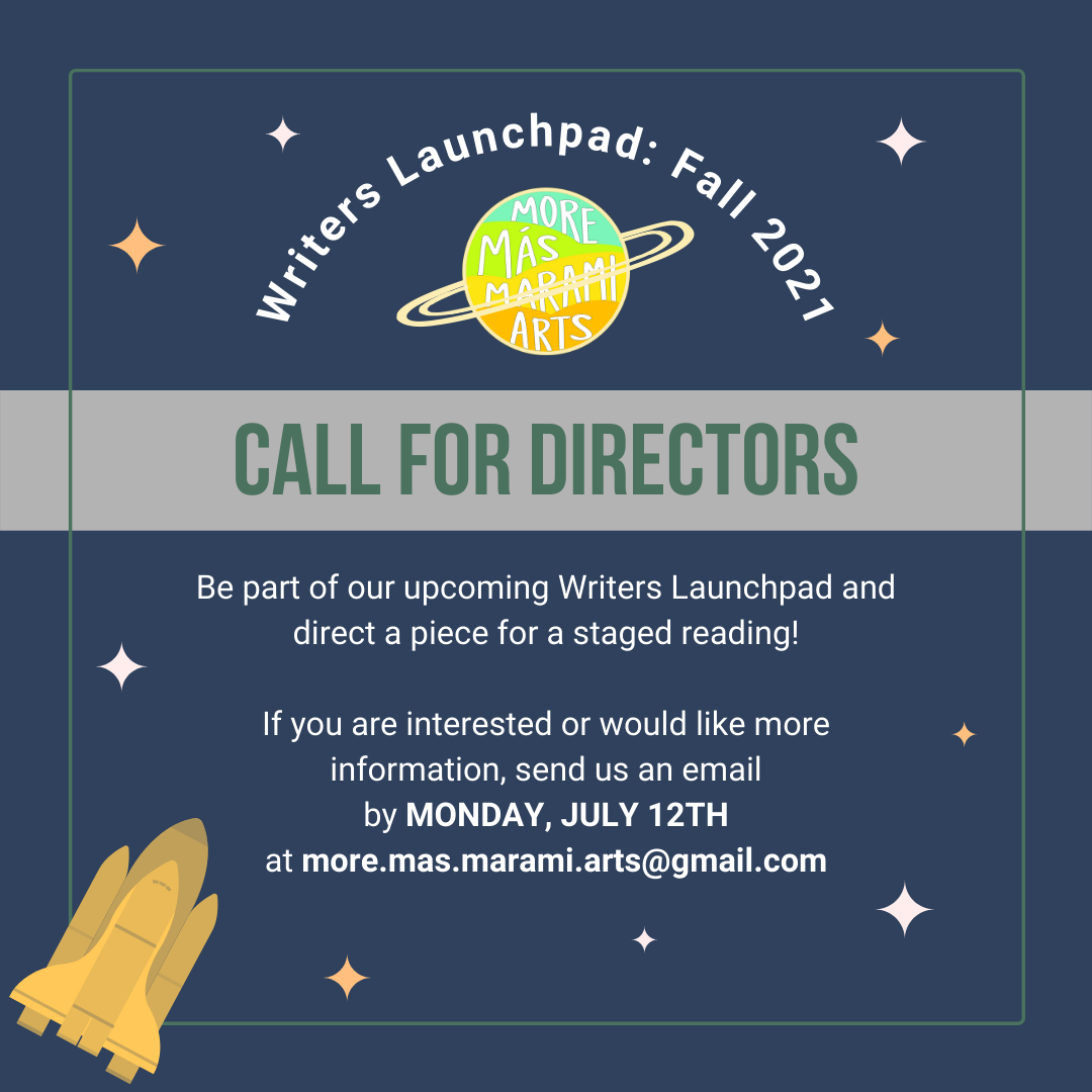 Call for Directors: Writers Launchpad Fall '21