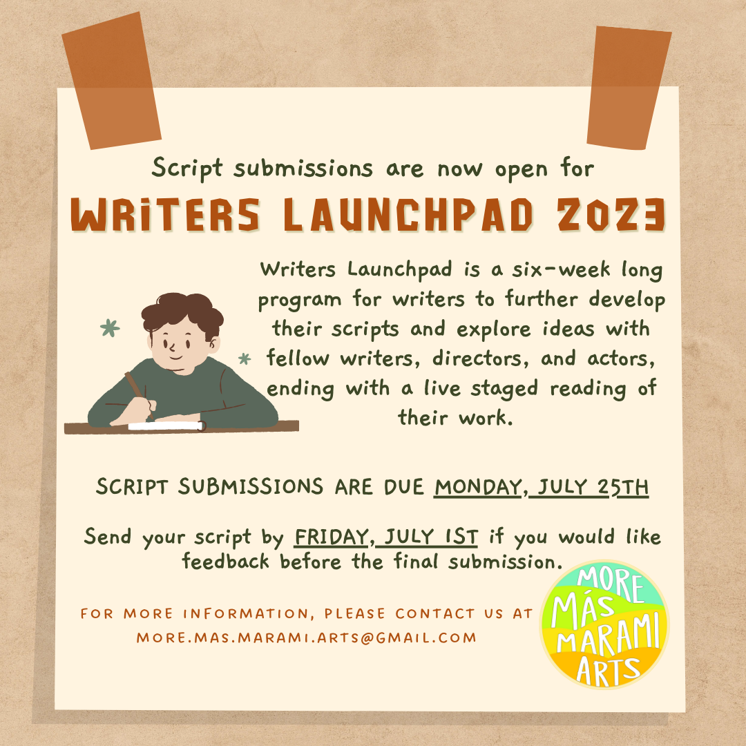 Script Submission Deadline: WL 2023
