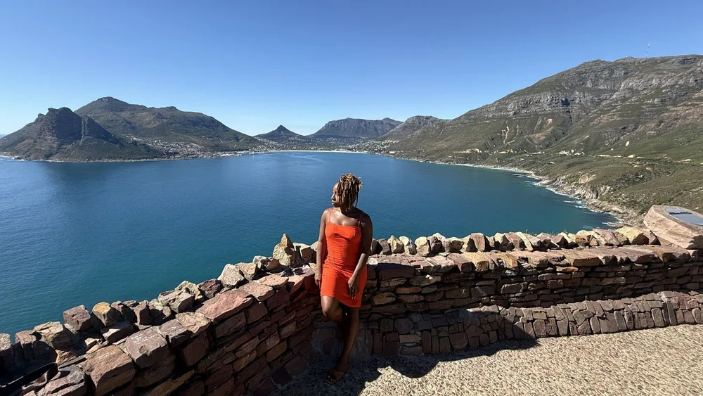 Antoinette overlooking Hout Bay, Cape Town