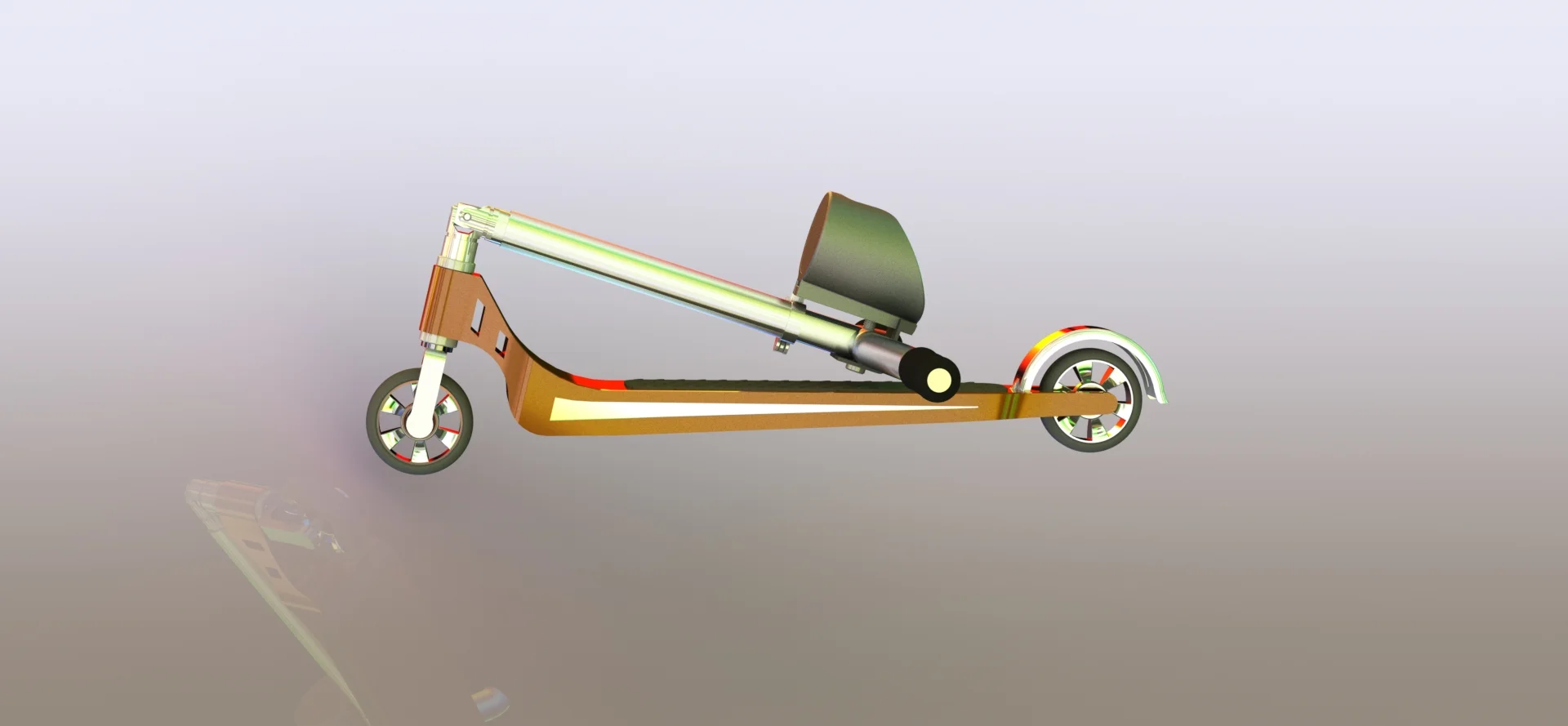 3D Kick Scooter Design