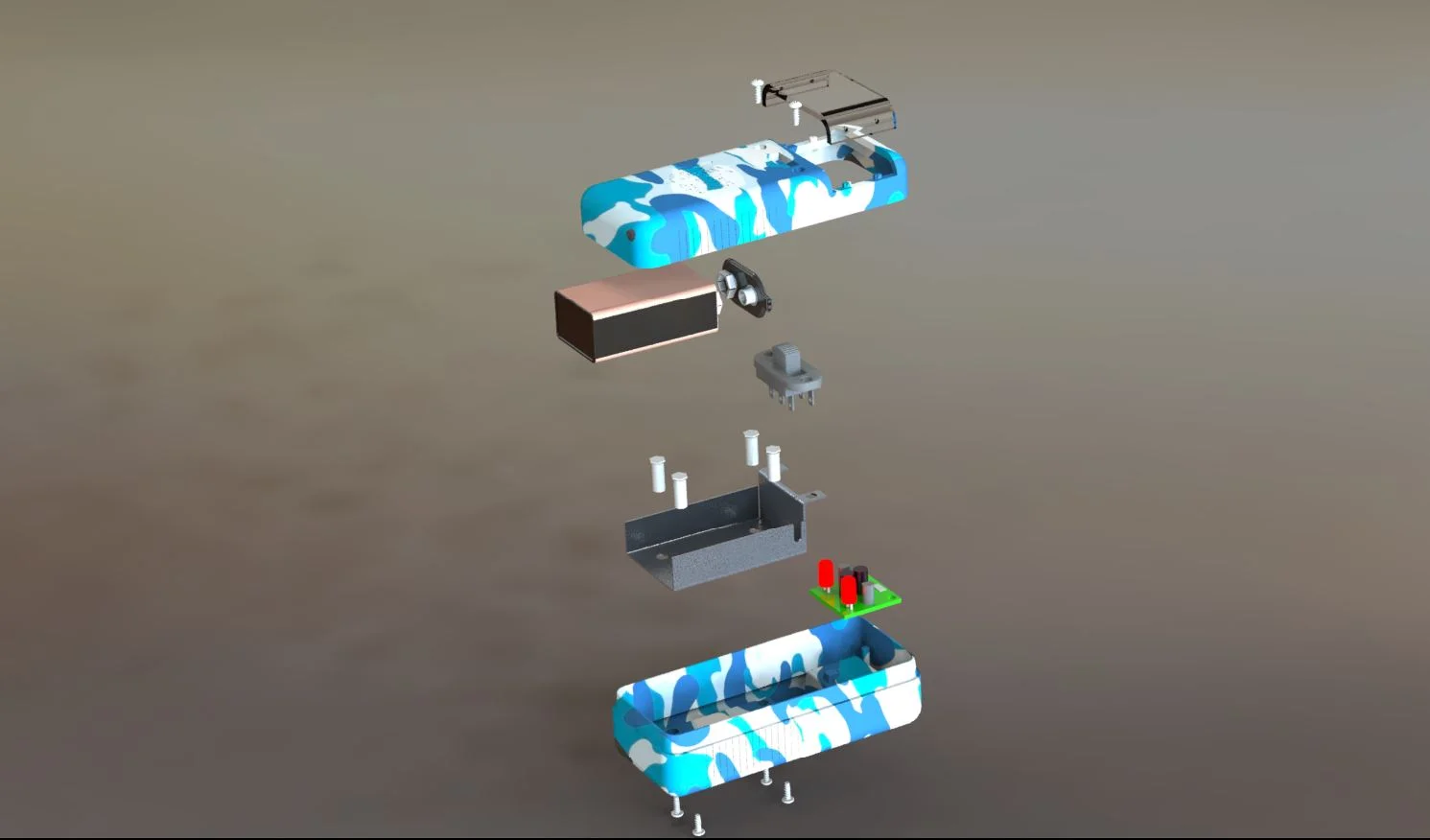 LED Assembly Exploded View
