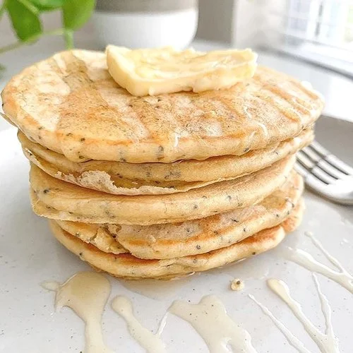 Lemon Poppyseed Pancakes