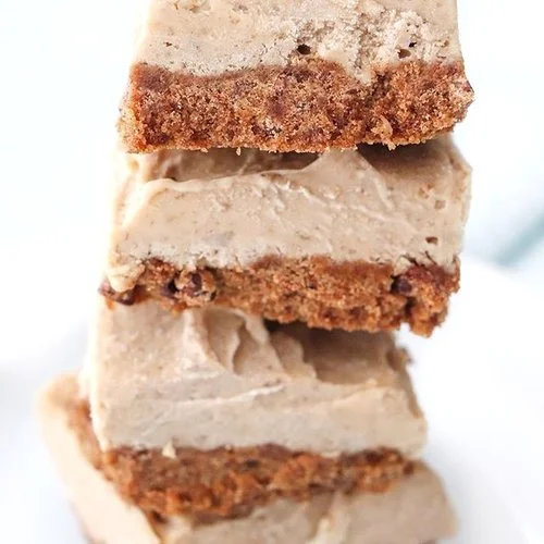Peanut Butter Banana 'Nicecream' Bars