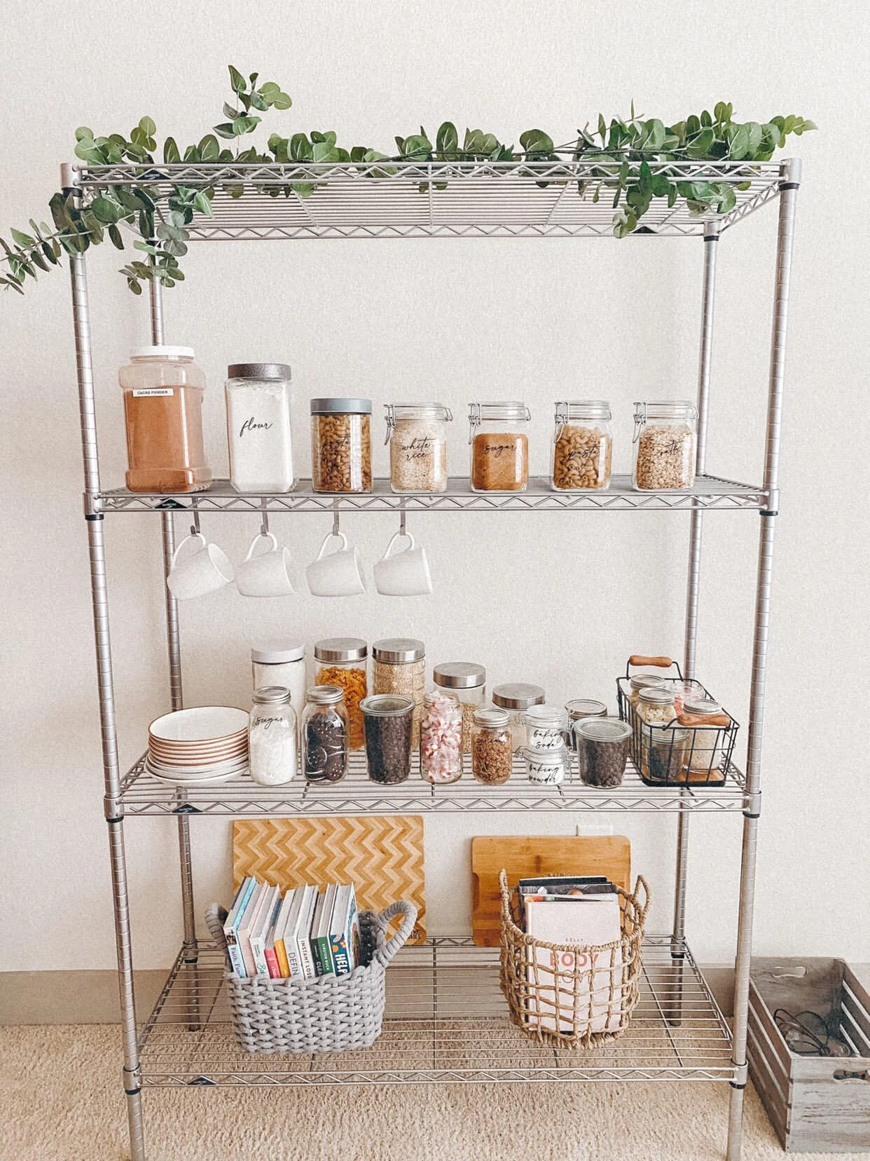 Shelving Unit + Extras