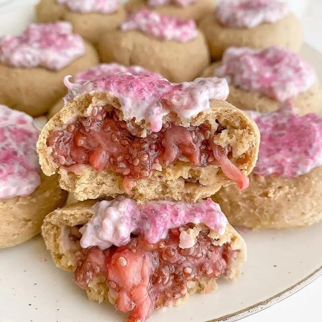 Strawberry PopTart Cookies