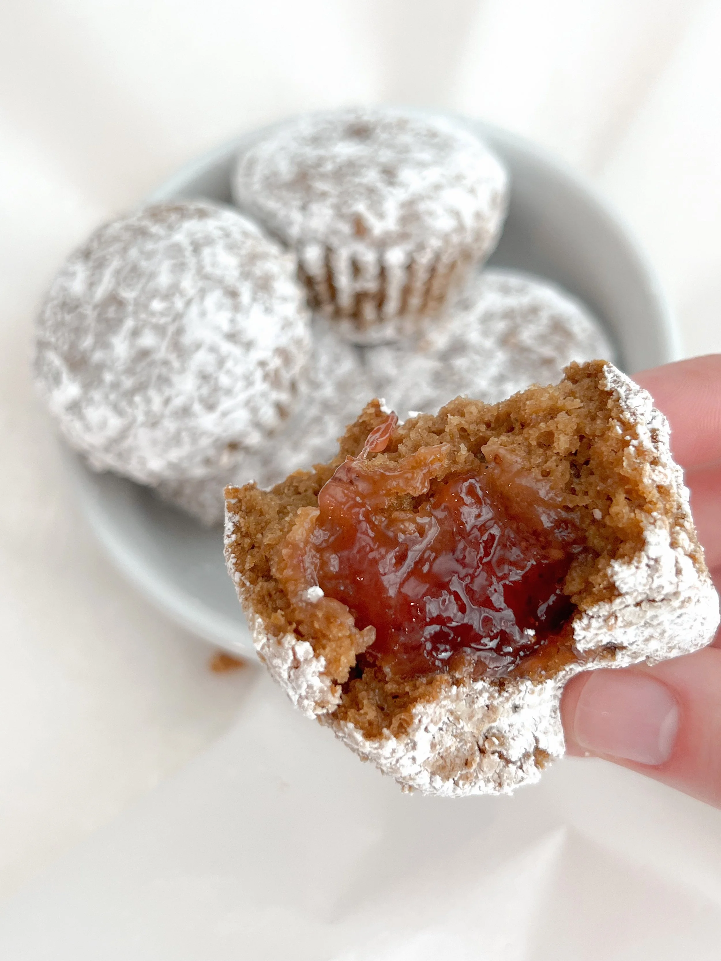 Jelly Donut Muffins