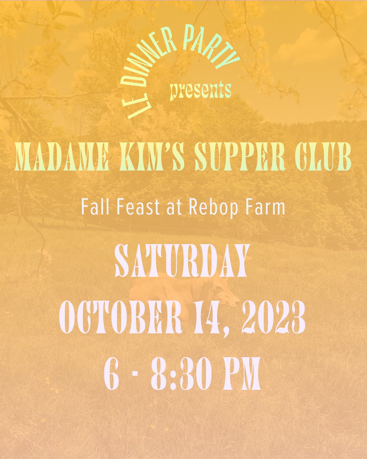 Madame Kim's Supper Club at Rebop Farm