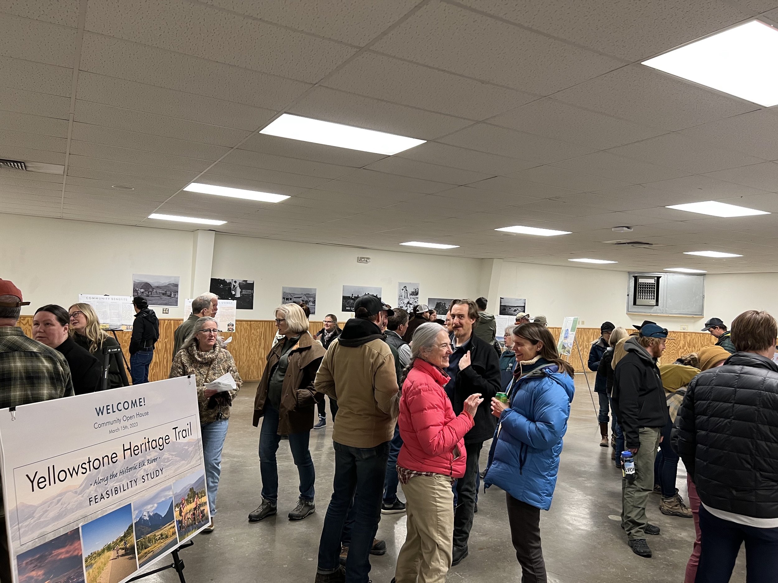 Can you fill out a survey about the proposed Yellowstone Heritage Trail in Paradise Valley?