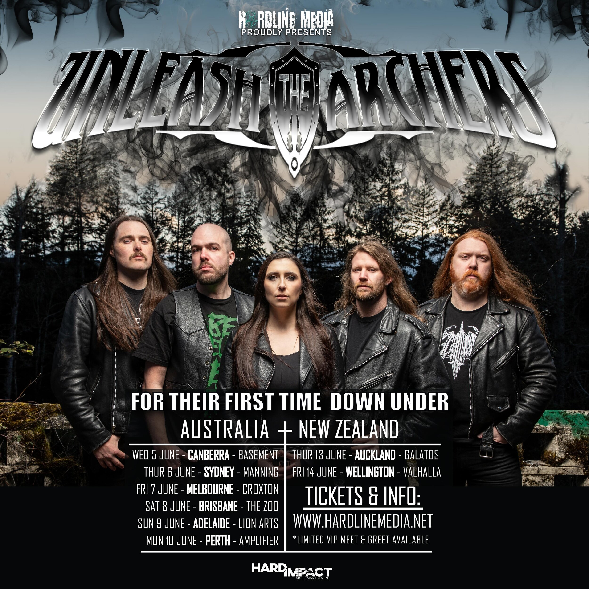 PERTH!!! You asked, and we answered! We&rsquo;ve added a show on June 10th at @amplifierbarperth during our upcoming Australia/New Zealand tour! We can&rsquo;t wait to rock out with our fellow westcoasters 😉 Tickets on sale at www.hardlinemedia.net 