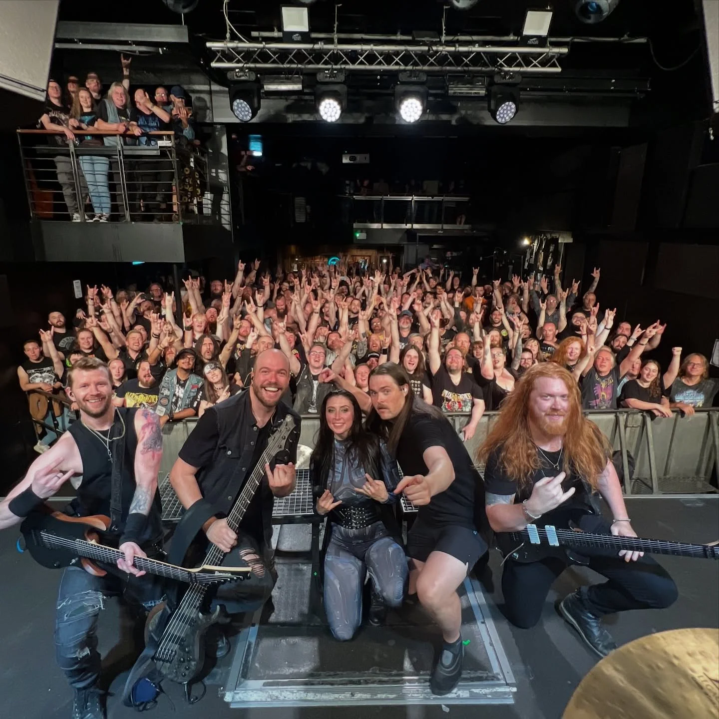Thank you so much to everyone that came out to @rescuerooms last night in Nottingham! We had such an amazing time and your voices were incredible! You knew almost every word and we noticed 😊 Tonight we hit @slayglasgow with @_allformetal_&hellip; Ar