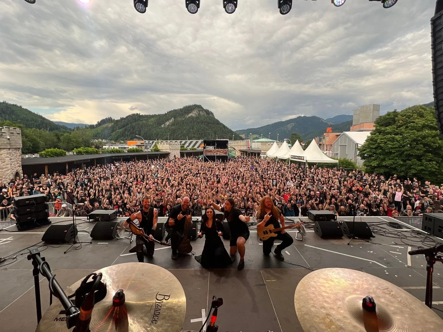 @area53festival you rocked!!! We had such a rad time in your beautiful country surrounded by your majestic mountains 😊 What an amazing way to end our little run of shows and festivals in Europe; thank you so much for having us! FACE-MELT-A-THON is o