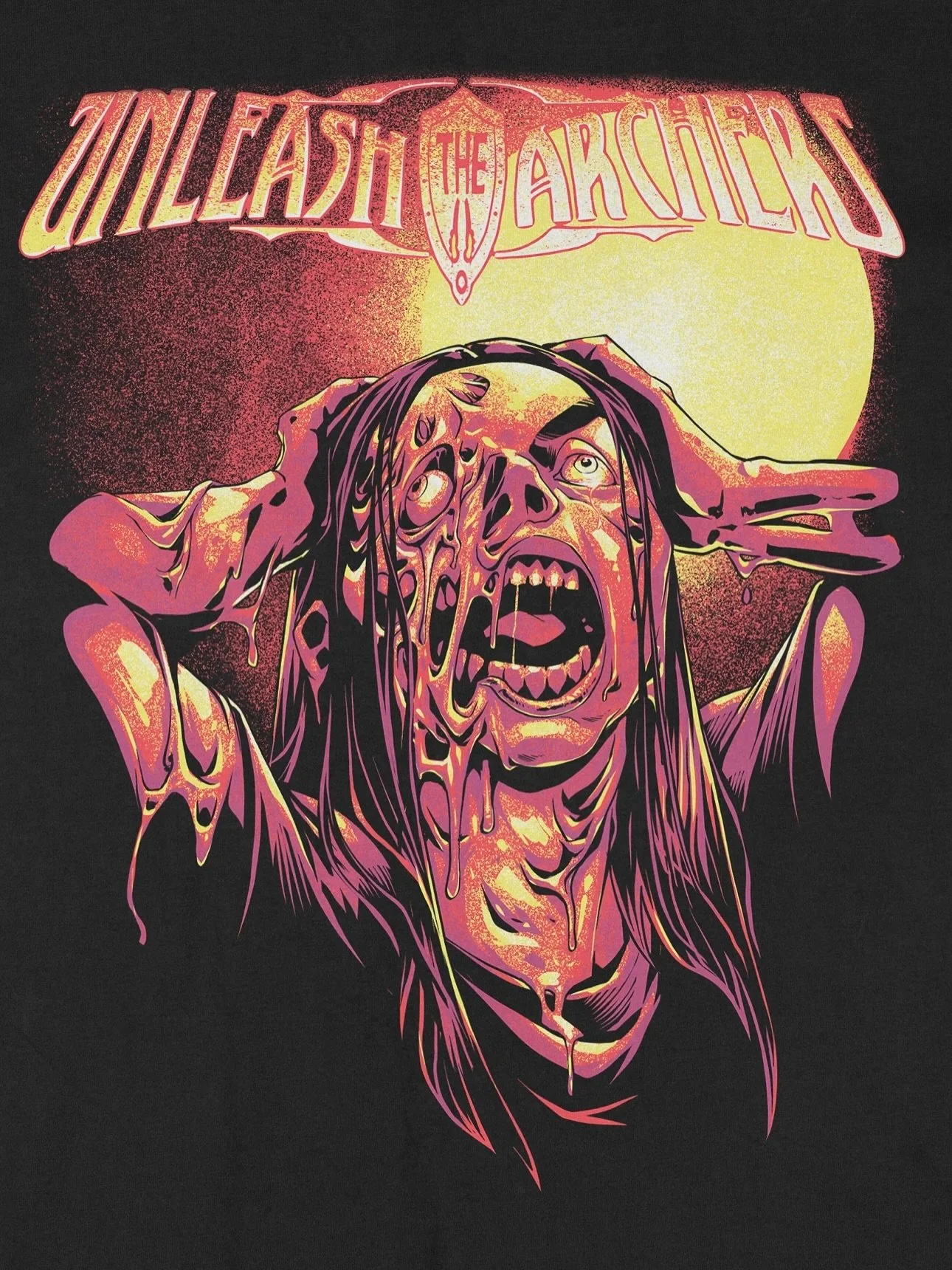 Our European FACE-MELT-A-THON 2025 shirts are now available in our Europe/UK webshop!!! If you missed your chance to grab one of these @bo_bradshaw original bad bois at one of our shows this summer then head to www.unleashthearchers.com and pick one 