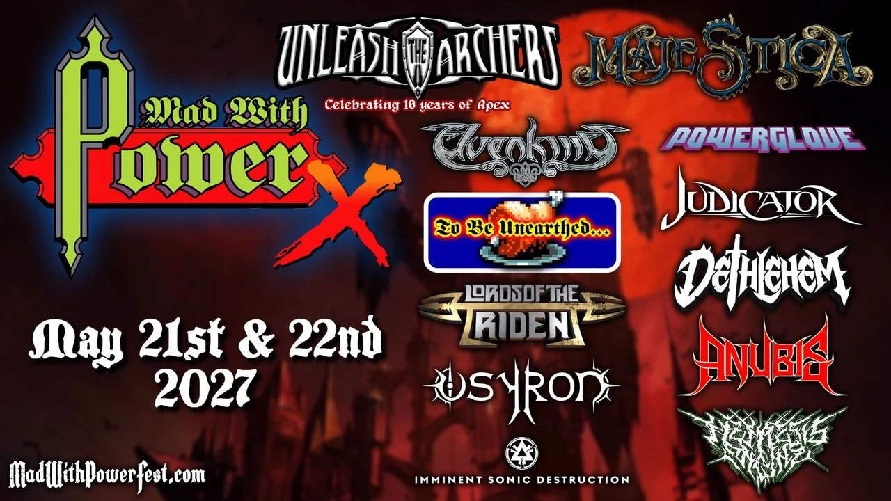 Super excited to be coming back to @madwithpowerfest next year! It&rsquo;s gonna be a real one-of-a-kind show, so don&rsquo;t miss out! 🤘🏻
