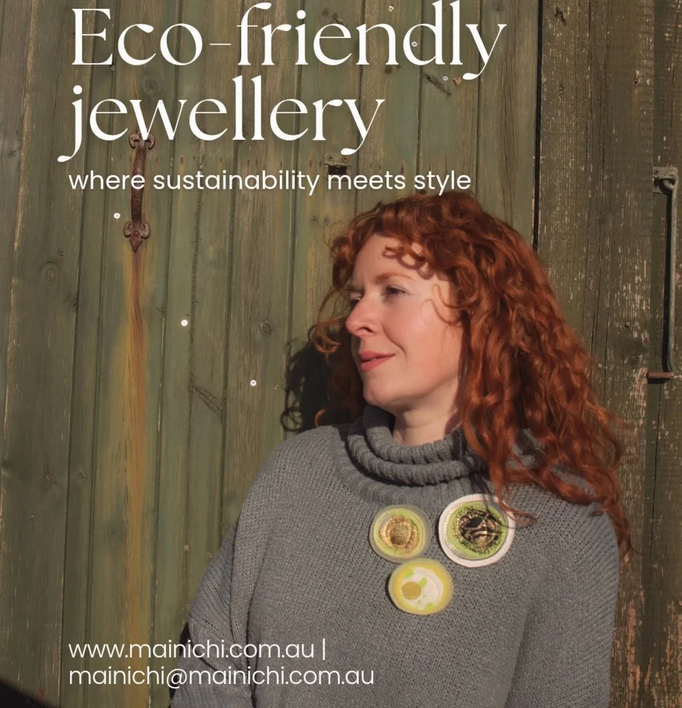 Mainichi creates eco-friendly jewellery - pieces that complement your sustainable style

#handmadeinaustralia
#ballaratmaker #jewellery #AustralianJewellery #EcoFashion #SustainableJewellery
