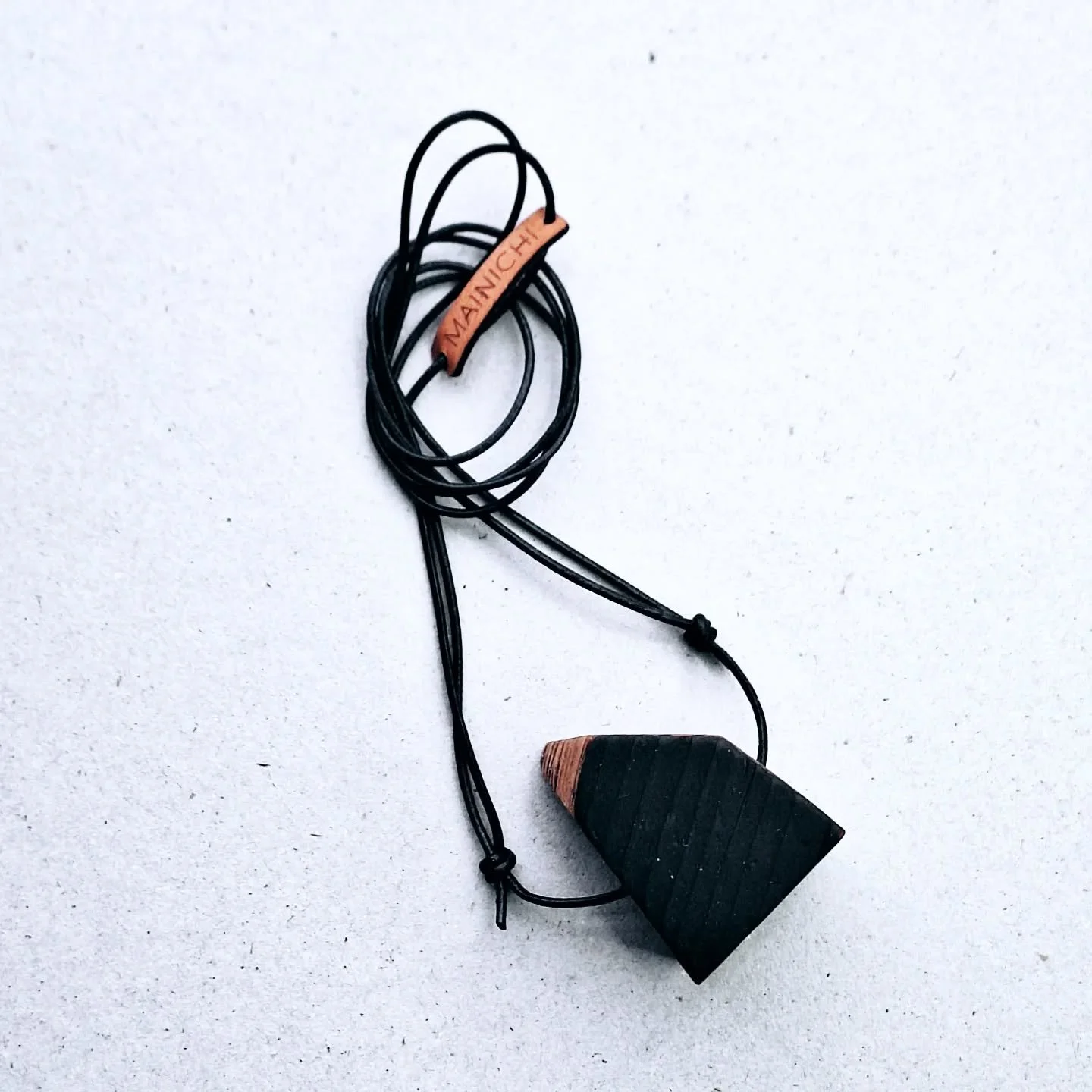 One of a kind, recycled wood necklace with charred Oregon handcut bead strung on leather.
Handmade by MAINICHI
This one and a selection of other unique wooden pendants will be available at my next market @ballaratnightlifemarket 31st October or DM