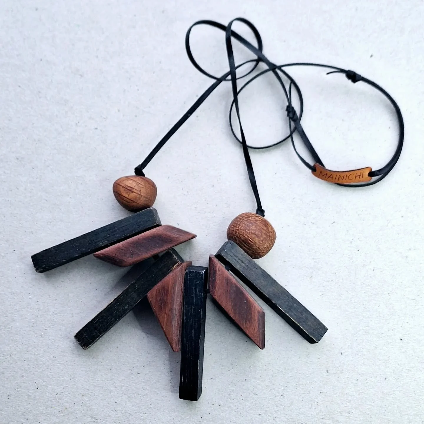 Unique, sustainable jewellery utilising recycled and reclaimed materials by MAINICHI
Shop exclusively online at
www.mainichi.com.au/shop
#mainichi #mainichidesign #handmade #handmadeinaustralia #recycledwood #wood #woodenjewellery #woodennecklace #