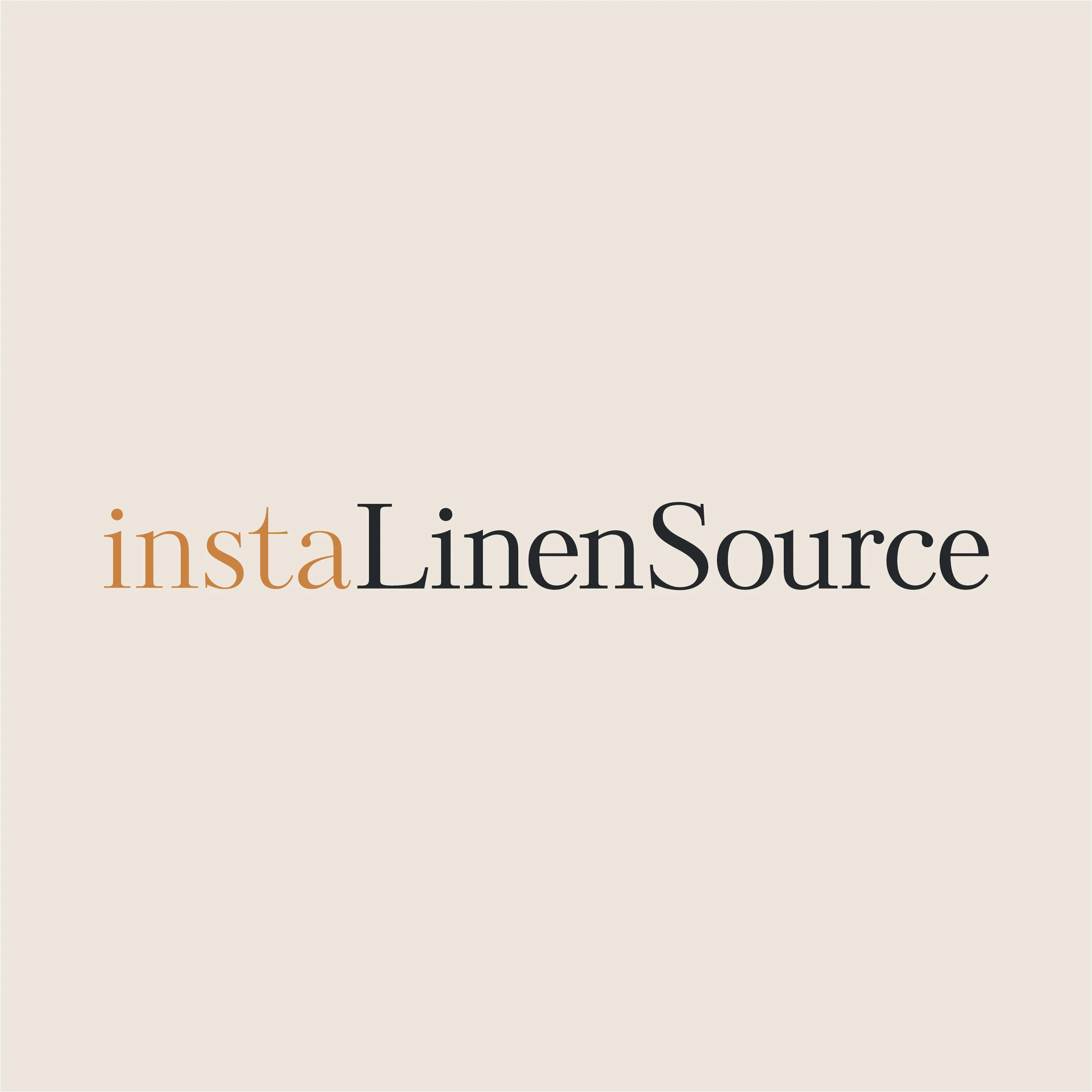  instalinensource logo design 