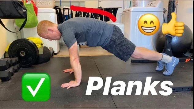 The #plank is such a good exercise IF you do it correctly. There are also many ways to make them more challenging besides just holding for longer! Swipe to see how you can up your plank game.

THE most important element of the plank is holding a good