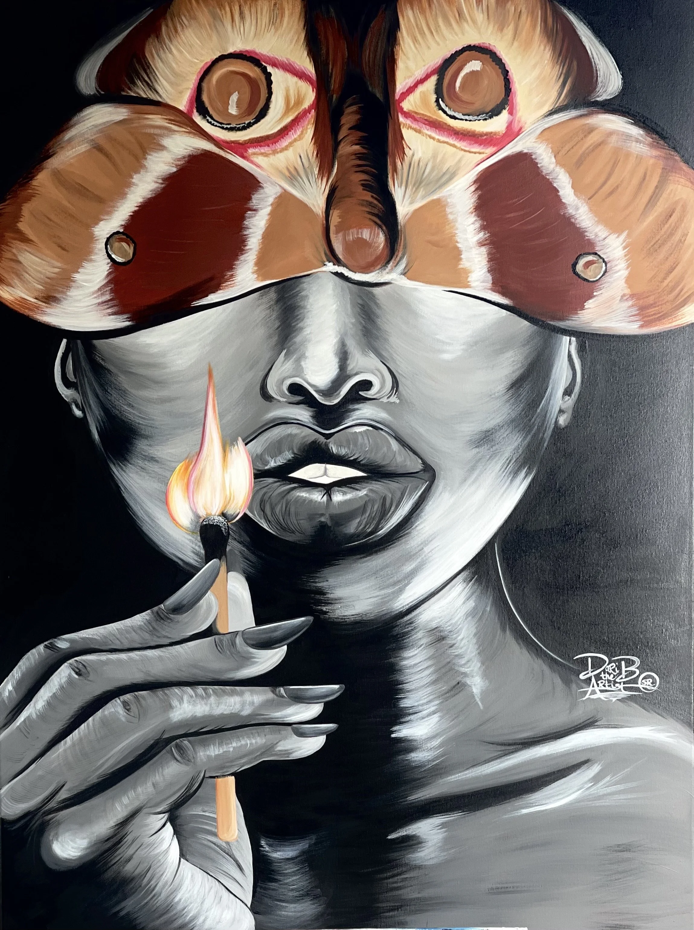 LIKE A MOTH TO A FLAME