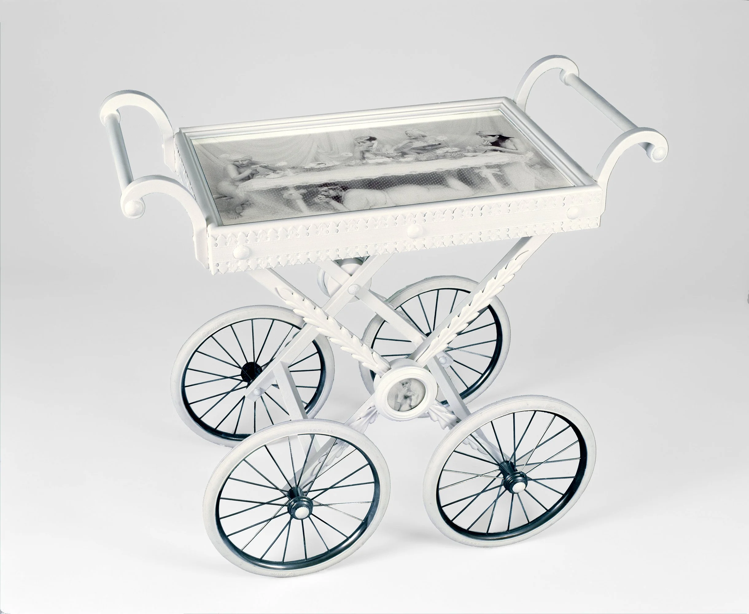 Dessert Cart

 

 2003, silver gelatin print toned with tea, w:35” h:50” d:18”   Not available  