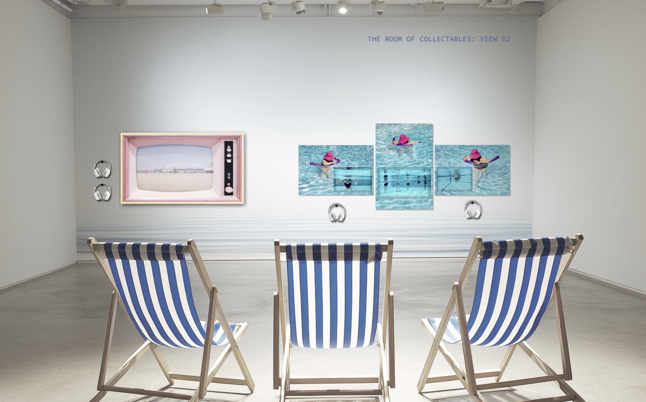 Collectibles Room: digital rendering