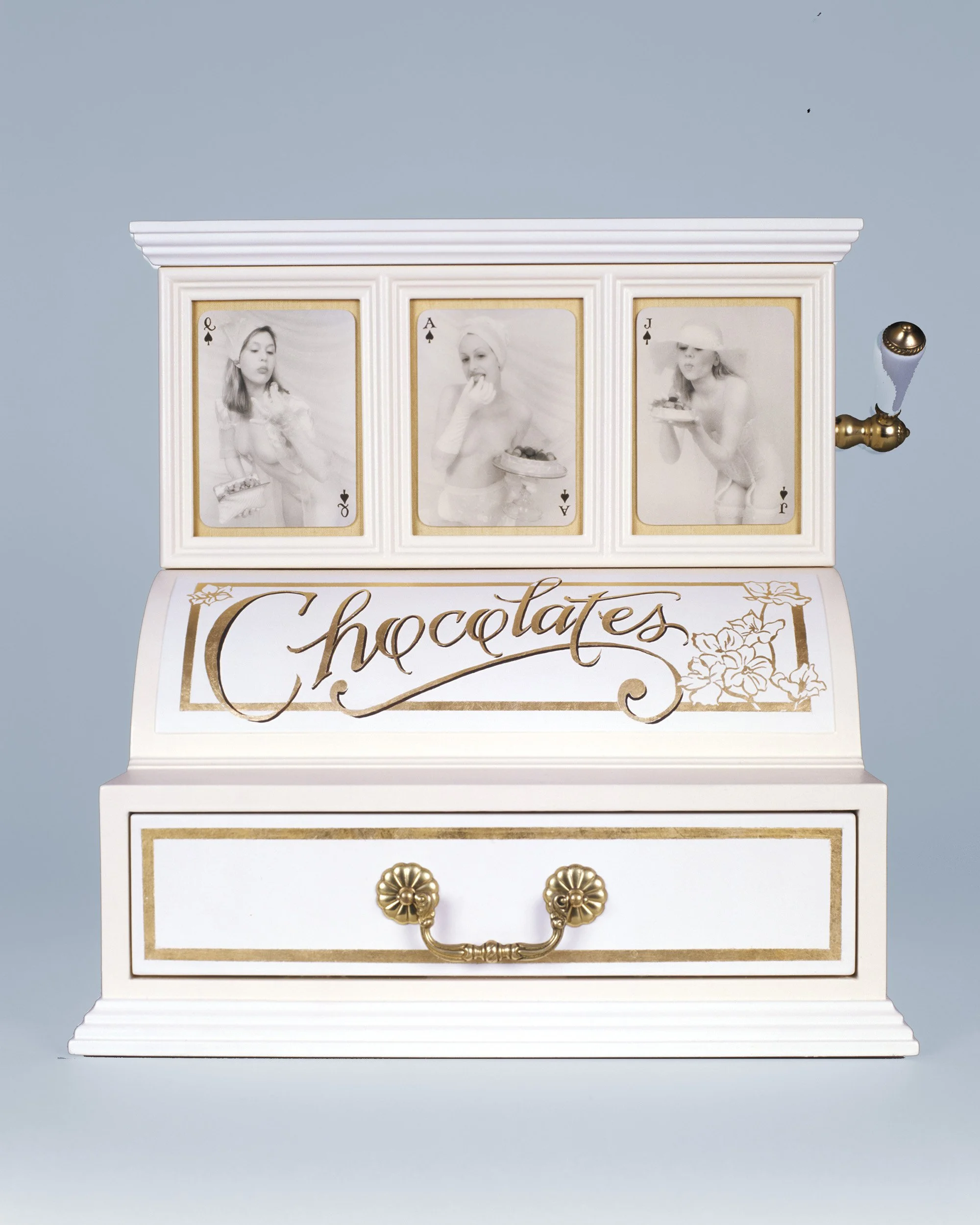 Chocolate Box

 

 2003, silver gelatin print toned with tea and mixed media, w:20’’ h:23’’ d:14.5” 