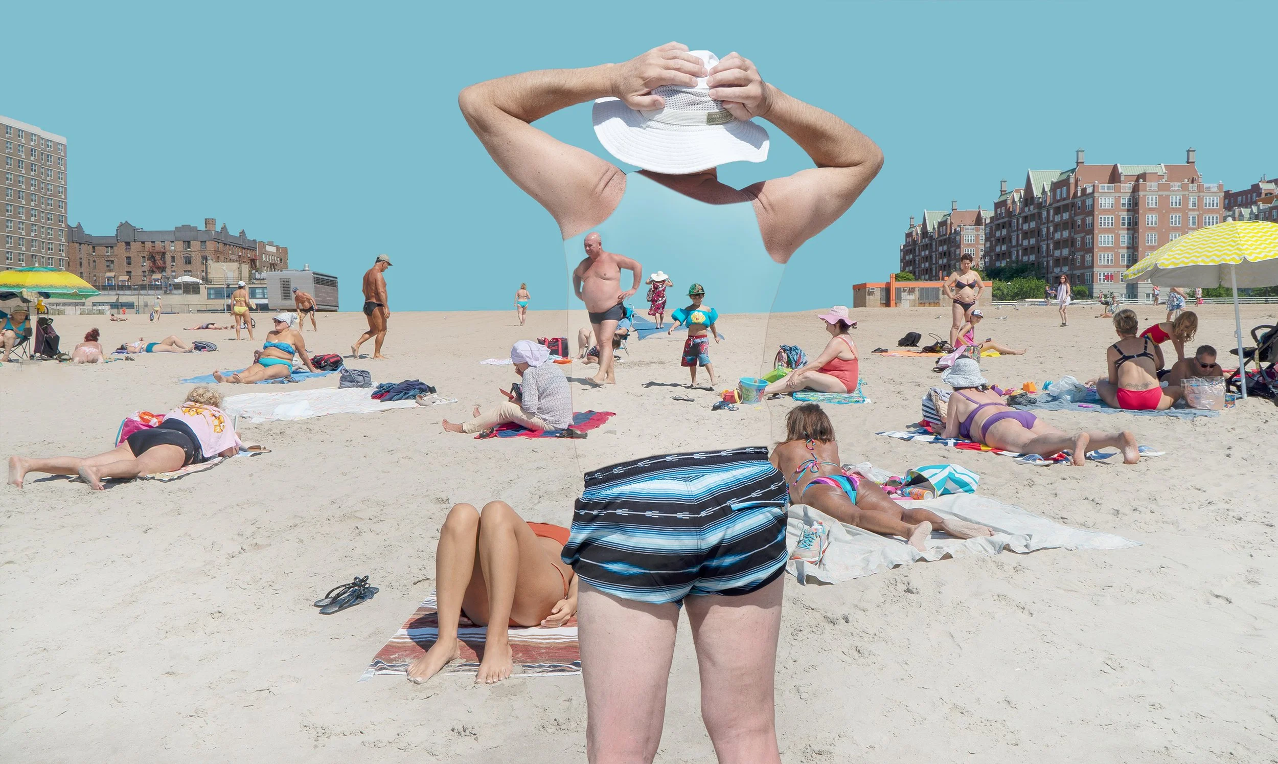 Beach Transparencies: Beyond the Surface