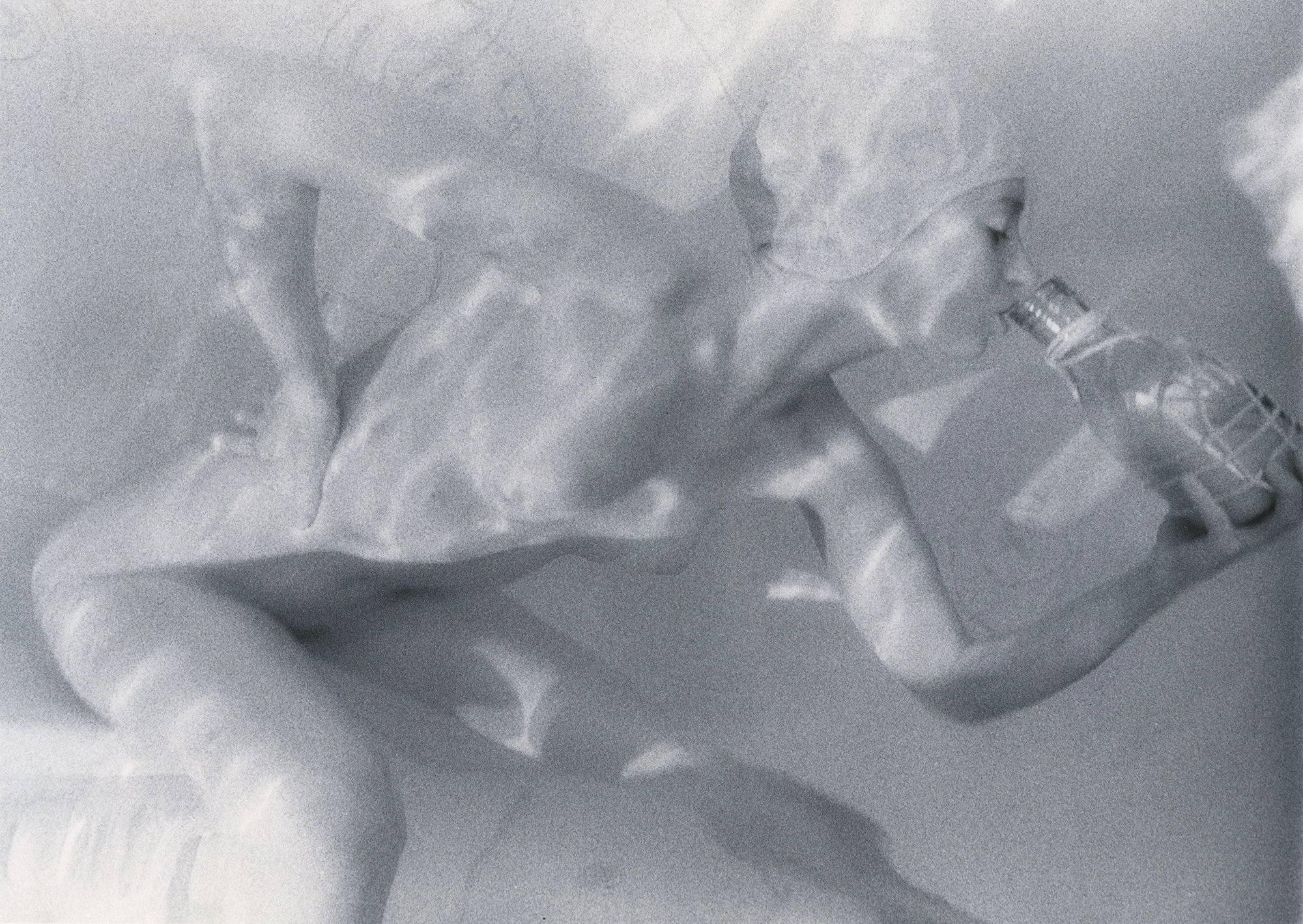 Milk Drinker, 1997, gold-toned silver gelatin print, w:10’’ h:8’’