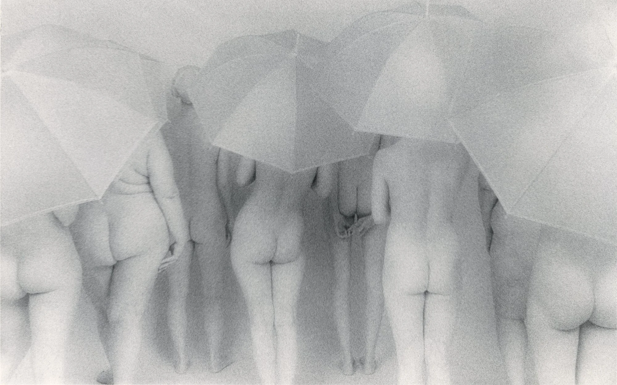 Special edition print: Women with Umbrellas