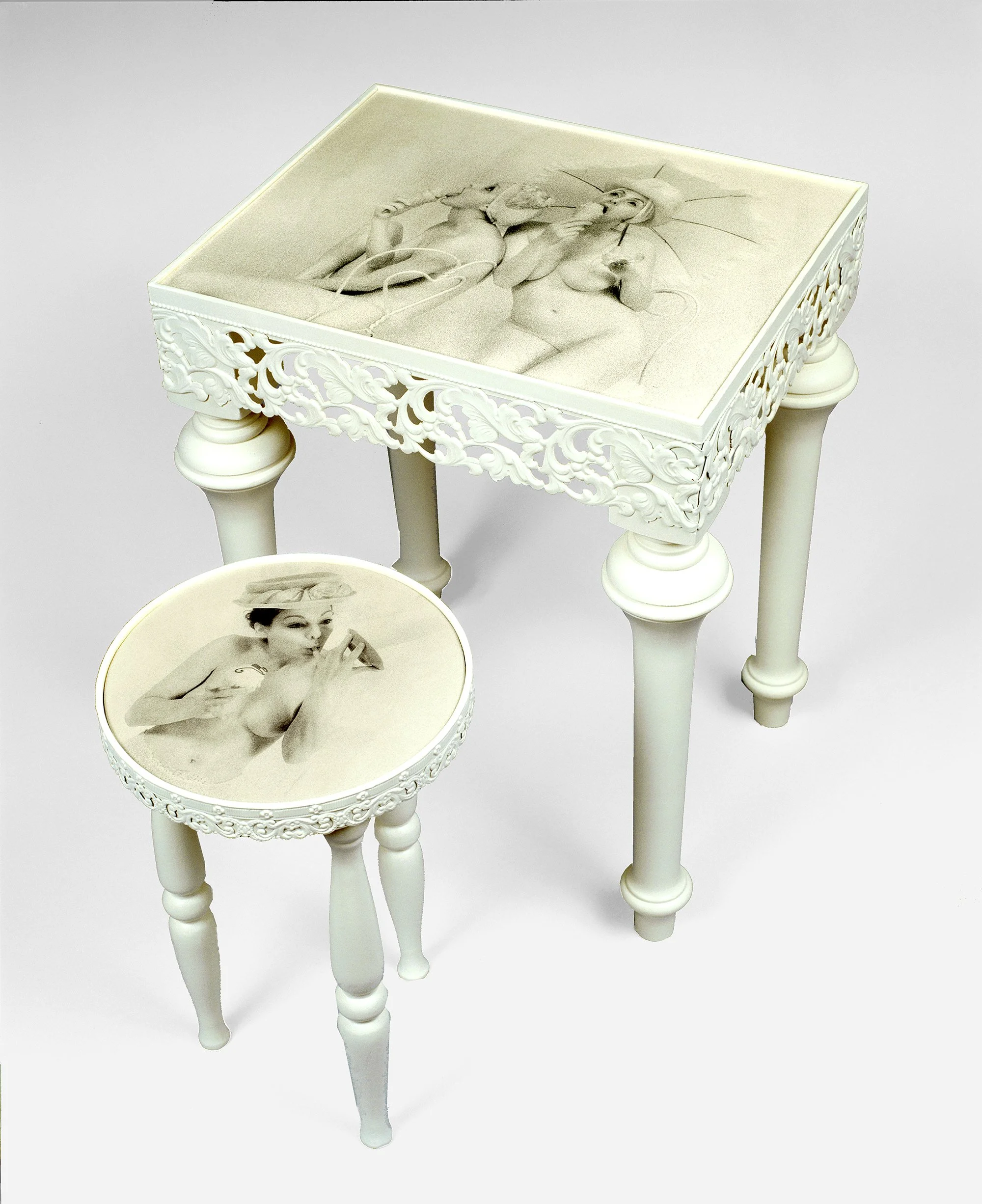 Tea Table

 

 2003, silver gelatin print toned with tea, w:35” h:50” d:18”   Not available  