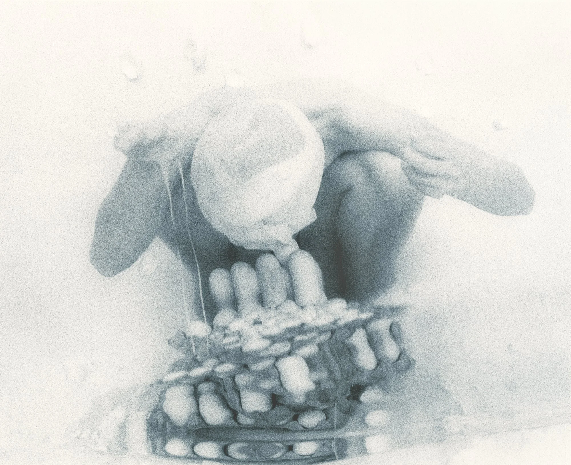 Egg Crusher, 1997, gold-toned silver gelatin print, w:10’’ h:8’’