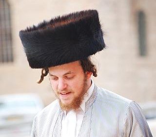 Jew with Shtreimel and Kittl, totally consensual photo